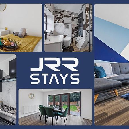 Walsall - 4 Bedroom House, Wi-Fi, Garden , Sleeps 8 - Jrr Stays Bescot Eksteriør bilde